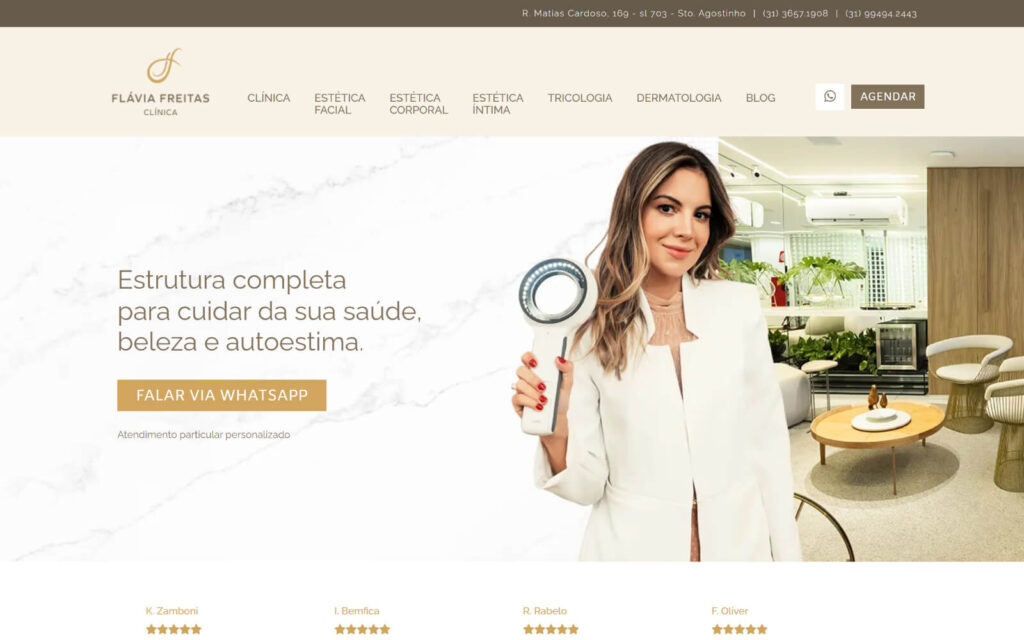 Clínica Flávia Freitas | Clientes | Quebrando Tabus
