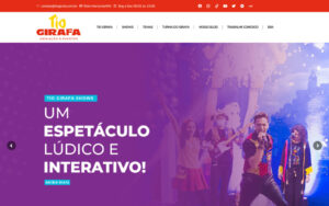 Tio Girafa Animação e Eventos para festa infantil | Clientes | Quebrando Tabus